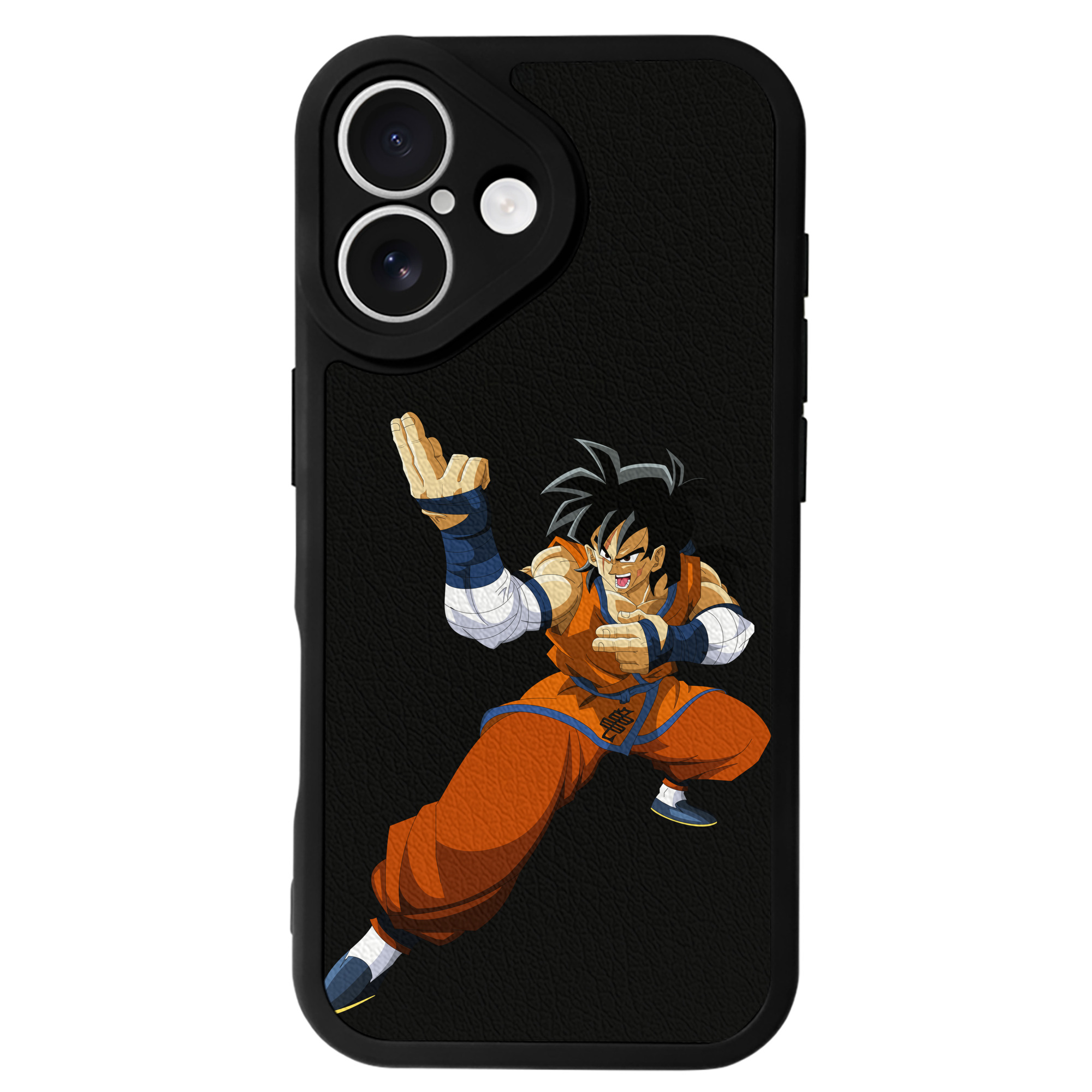 （画像用） ドラゴンボール ヤムチャ DRAGON BALL Yamcha 【iPhone 16シリーズ対応】シリコンスマホケース（レザー調） 材質：シリコン